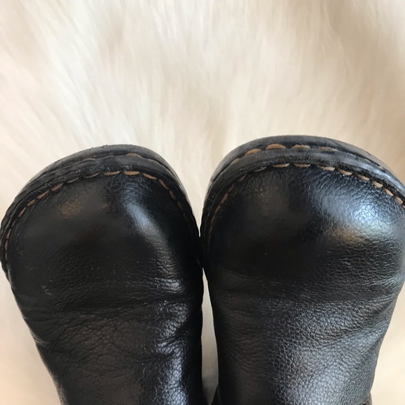 b•o•c ⚜️ Black Leather Mule Clog - Picture 11 of 15